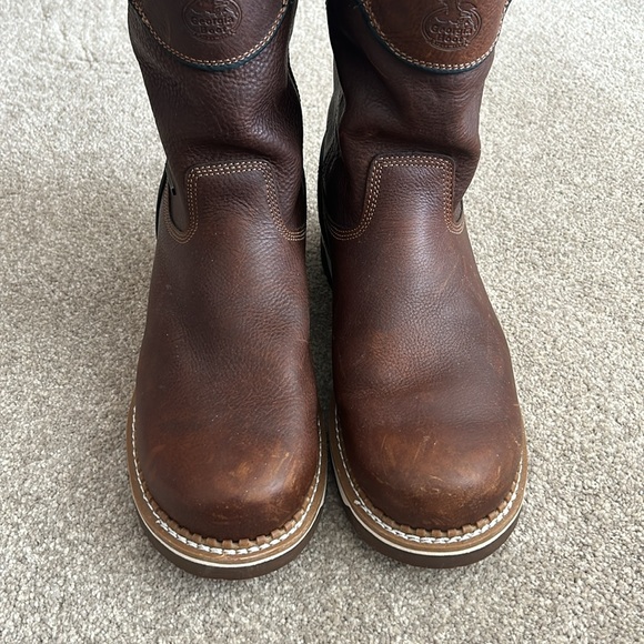 Georgia Boot 10” Wedge Waterproof Work Boot Size 12 - Picture 3 of 9